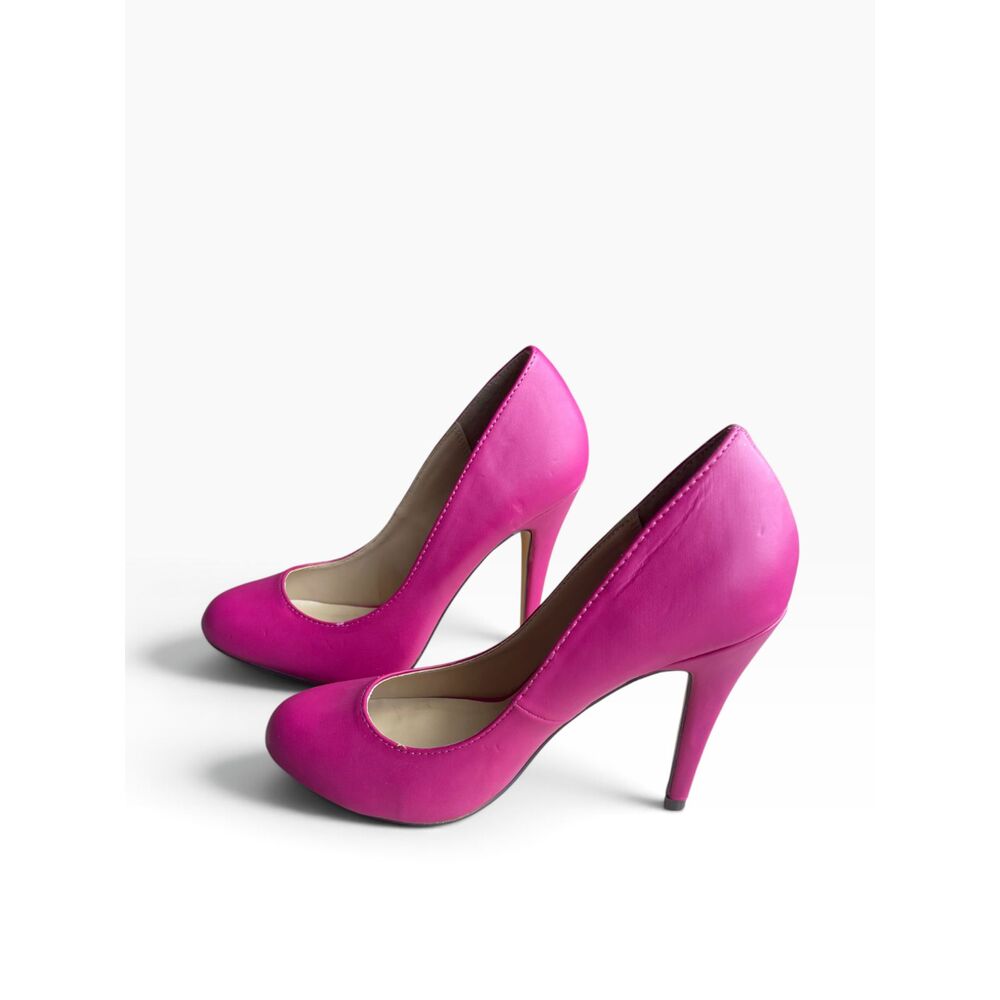 Michael Antonio Lydia Pink PU High Heel Pumps Womens Size 7.5